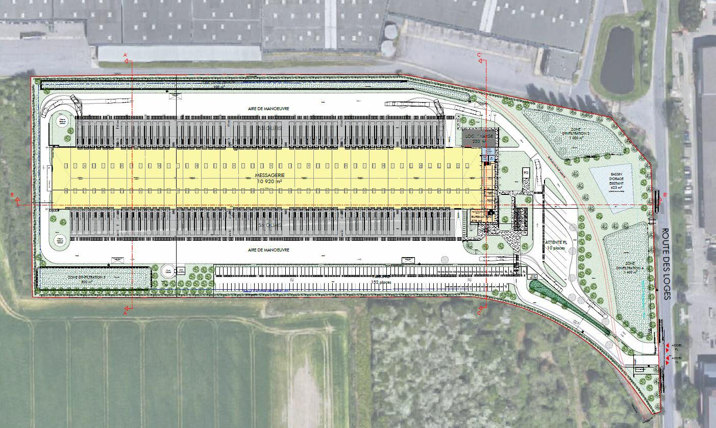 Entrepôt classe c Saint-Germain-lès-Arpajon 11980m² Location entrepôt classe c Saint-Germain-lès-Arpajon Essonne OLLOG2315556 0